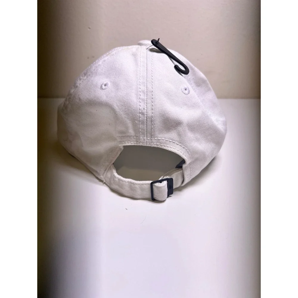 Adidas OSFA Toronto Raptors Hat White Climalite Adjustable Strapback Cap NEW‎